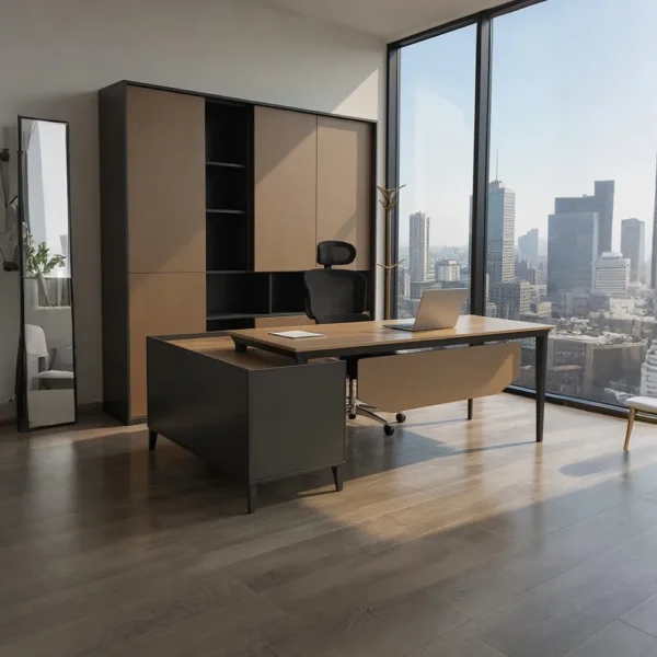Raya metal base management desk